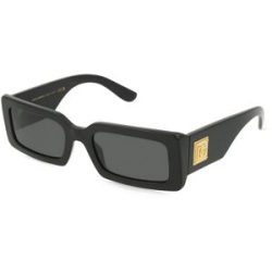 Luxottica Fashion Brillen Vertriebs GmbH Dolce&Gabbana 0DG4416 Damen-Sonnenbrille Vollrand Quadratisch Acetat-Gestell, Schwarz