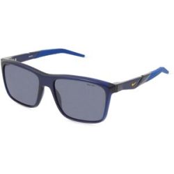 Marchon Germany GmbH Nike NKIO0103X RADEON BYTE Herren-Sonnenbrille Vollrand Eckig Kunststoff-Gestell, Blau