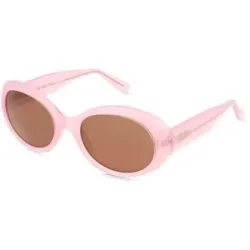 Suncute Industries Co., Ltd. Fielmann MC 627 SUN FA IVY II Damen-Sonnenbrille Vollrand Oval Acetat Spritzguss-Gestell, Pink