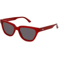 Wenzhou Lanson International Co., Ltd. Fielmann LN 060 SUN FA BONNIE Damen-Sonnenbrille Vollrand Butterfly Acetat Extrudiert-Gestell, Rot