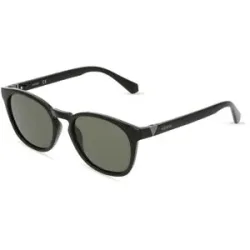 Marcolin Deutschland GmbH Guess GU00045 Herren-Sonnenbrille Vollrand Quadratisch Kunststoff-Gestell, Schwarz