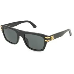 Luxottica Fashion Brillen Vertriebs GmbH Dolce&Gabbana DG4496 Herren-Sonnenbrille Vollrand Eckig Acetat-Gestell, Schwarz