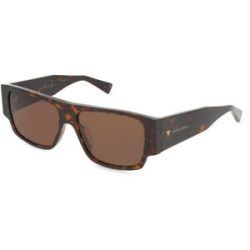 Kering Eyewear Spa Bottega Veneta BV1286S Unisex-Sonnenbrille Vollrand Quadratisch Acetat-Gestell, Havanna