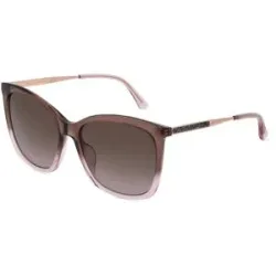 Safilo GmbH Jimmy Choo NEREA/G/S Damen-Sonnenbrille Vollrand Quadratisch Acetat-Gestell, Pink