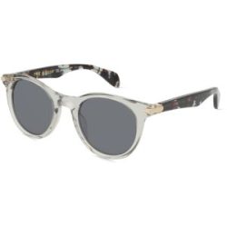 Safilo GmbH Rag & Bone RNB5012/S Herren-Sonnenbrille Vollrand Panto Acetat-Gestell, Grau