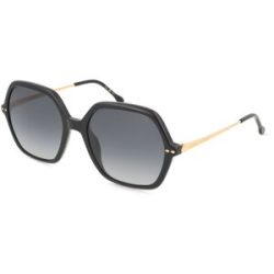 Safilo GmbH Isabel Marant IM 0206/G/S Damen-Sonnenbrille Vollrand Geometrisch Acetat-Gestell, Schwarz