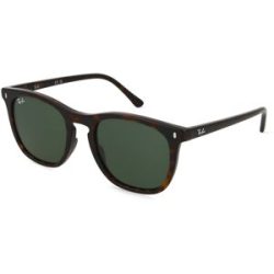 Luxottica Fashion Brillen Vertriebs GmbH Ray-Ban 0RB2210 Unisex-Sonnenbrille Vollrand Quadratisch Propionat-Gestell, Havanna