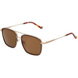 Design Eyewear Group Germany GmbH Hackett HE 914 Herren-Sonnenbrille Vollrand Quadratisch Metall-Gestell, Gold