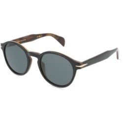 Safilo GmbH David Beckham DB 1178/S Herren-Sonnenbrille Vollrand Panto Acetat-Gestell, Schwarz