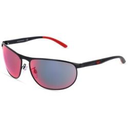 Luxottica Fashion Brillen Vertriebs GmbH Emporio Armani EA2124 Herren-Sonnenbrille Vollrand Oval Metall-Gestell, Schwarz