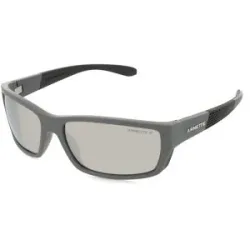 Luxottica Fashion Brillen Vertriebs GmbH Arnette 0AN4336 FRAMBUESA Herren-Sonnenbrille Vollrand Quadratisch Acetat Spritzguss-Gestell, Grau
