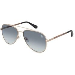 Masterdis Woodfellas 10784 NESSELBURG Unisex-Sonnenbrille Vollrand Pilot Metall-Gestell, Braun
