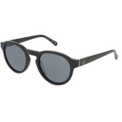 Marcolin Deutschland GmbH Gant GA7228 Unisex-Sonnenbrille Vollrand Rund Acetat-Gestell, Schwarz