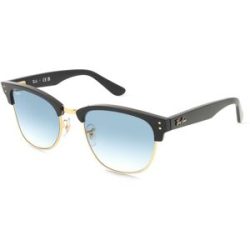 Luxottica Fashion Brillen Vertriebs GmbH Ray-Ban 0RBR0504S CLUBMASTER REVERSE Unisex-Sonnenbrille Vollrand Quadratisch Kunststoff-Gestell, Schwarz
