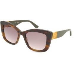 Marchon Germany GmbH Karl Lagerfeld KL6139S Unisex-Sonnenbrille Vollrand Quadratisch Acetat-Gestell, Braun