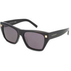 Thélios Givenchy GV40061U GV DAY Damen-Sonnenbrille Vollrand Eckig Acetat-Gestell, Schwarz