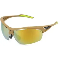 Rudy Project Germany GmbH Rudy Project SQ010555-0000 SYDUS Unisex-Sonnenbrille Halbrand Oval Kunststoff-Gestell, Beige