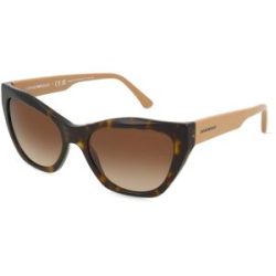 Luxottica Fashion Brillen Vertriebs GmbH Emporio Armani 0EA4176 Damen-Sonnenbrille Vollrand Cat Eye Acetat-Gestell, Havanna