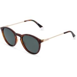 Safilo GmbH Polaroid PLD 4129/S/X Unisex-Sonnenbrille Vollrand Panto Kunststoff-Gestell, Havanna