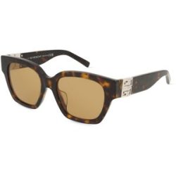 Safilo GmbH Givenchy GV40083F Damen-Sonnenbrille Vollrand Quadratisch Acetat-Gestell, Havanna