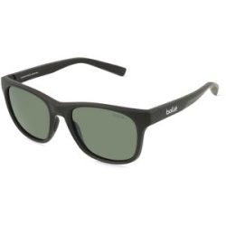 Seaport-OLDM Bollé ESTEEM Unisex-Sonnenbrille Vollrand Quadratisch Kunststoff-Gestell, Schwarz