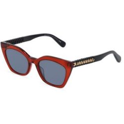 Thélios Stella McCartney SC40036I Damen-Sonnenbrille Vollrand Butterfly Acetat-Gestell, Braun