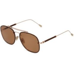 Marcolin Deutschland GmbH Tod's TO0322 Herren-Sonnenbrille Vollrand Pilot Metall-Gestell, Gold
