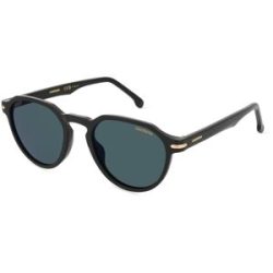 Safilo GmbH Carrera 314/S Unisex-Sonnenbrille Vollrand Panto Kunststoff-Gestell, Schwarz