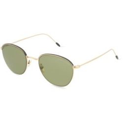 Luxottica Fashion Brillen Vertriebs GmbH Giorgio Armani AR6048 Herren-Sonnenbrille Vollrand Quadratisch Edelstahl-Gestell, Gold