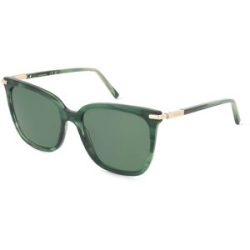 Marchon Germany GmbH Ferragamo SF2037S Damen-Sonnenbrille Vollrand Butterfly Acetat-Gestell, Grün