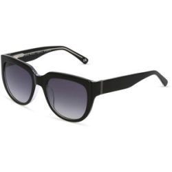 BoDe Design Vertriebs GmbH Botaniq 7001 Herren-Sonnenbrille Vollrand Butterfly Metall-Gestell, Schwarz