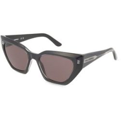 Marchon Germany GmbH Karl Lagerfeld KL6145S Unisex-Sonnenbrille Vollrand Butterfly TR90-Gestell, Schwarz