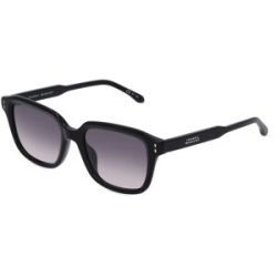 Safilo GmbH Isabel Marant IM 0109/G/S Damen-Sonnenbrille Vollrand Quadratisch Acetat-Gestell, Schwarz