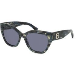 Marchon Germany GmbH Longchamp LO741S Unisex-Sonnenbrille Vollrand Butterfly Kunststoff-Gestell, Grau