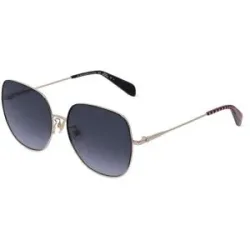Safilo GmbH Kate Spade CHARLI/F/S Damen-Sonnenbrille Vollrand Geometrisch Metall-Gestell, Gold