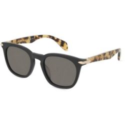 Safilo GmbH Rag & Bone RNB5021/S Herren-Sonnenbrille Vollrand Quadratisch Acetat-Gestell, Schwarz