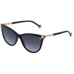 Safilo SpA Carolina Herrera HER 0141/S Damen-Sonnenbrille Vollrand Butterfly Acetat-Gestell, Schwarz
