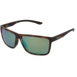 Safilo GmbH Smith RIPTIDE/S Herren-Sonnenbrille Vollrand Quadratisch Kunststoff-Gestell, Braun