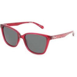 Safilo GmbH Polaroid 207386 Unisex-Sonnenbrille Vollrand Eckig Kunststoff-Gestell, Rot