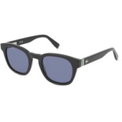 Marchon Germany GmbH Lacoste L6015S Unisex-Sonnenbrille Vollrand Quadratisch Kunststoff-Gestell, Schwarz