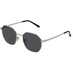 Wenzhou Bada Optical Co. , LTD Fielmann BD 479 SUN FA Unisex-Sonnenbrille Vollrand Geometrisch Edelstahl-Gestell, Gold