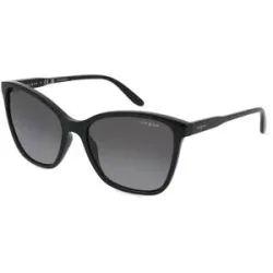 Luxottica Fashion Brillen Vertriebs GmbH Vogue eyewear VO5520S Damen-Sonnenbrille Vollrand Butterfly Kunststoff-Gestell, Schwarz