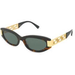 Luxottica Fashion Brillen Vertriebs GmbH Versace 0VE4501 Damen-Sonnenbrille Vollrand Cat Eye Acetat-Gestell, Braun