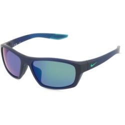 Marchon Germany GmbH Nike BRAZEN BOOST M FJ1978 Unisex-Sonnenbrille Vollrand Quadratisch Kunststoff-Gestell, Blau