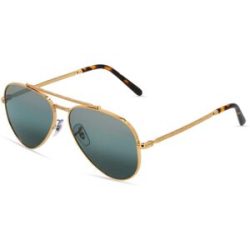 Luxottica Fashion Brillen Vertriebs GmbH Ray-Ban RB 3625 NEW AVIATOR Unisex-Sonnenbrille Vollrand Pilot Metall-Gestell, Gold