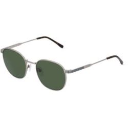 Marchon Germany GmbH Lacoste L251S Unisex-Sonnenbrille Vollrand Panto Metall-Gestell, Silber