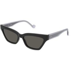 Marchon Germany GmbH Liu Jo LJ781S Unisex-Sonnenbrille Vollrand Butterfly Kunststoff-Gestell, Schwarz