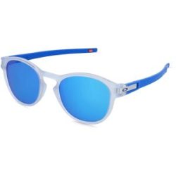 Luxottica Fashion Brillen Vertriebs GmbH Oakley OO9265 LATCH Herren-Sonnenbrille Vollrand Oval Kunststoff-Gestell, Weiß