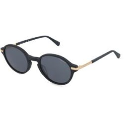 Marcolin Deutschland GmbH Gant GA00004 Herren-Sonnenbrille Vollrand Rund Acetat-Gestell, Schwarz