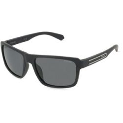 Safilo GmbH Polaroid PLD 2158/S Herren-Sonnenbrille Vollrand Quadratisch Kunststoff-Gestell, Schwarz